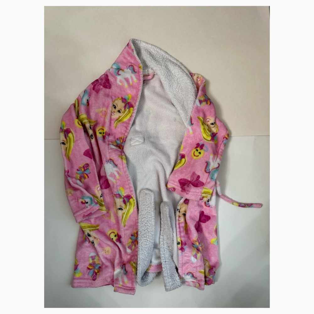 🍭 Jojo Siwa Nickelodeon Girls Pink Robe - Size XS (Used)